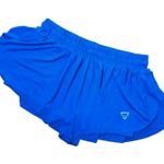 Luogonzi Flowy Running Yoga Shorts Size 2XL Bright Blue Photo 0