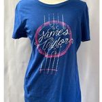 Next Level Women’s  Blue Graphic Tee Sz XL Photo 0
