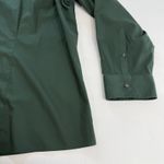 LL Bean Dark Green Wrinkle Free Pinpoint Cotton Oxford Shirt Size 3X Photo 2