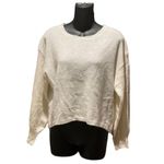 Princess Polly White Neveah Cropped Sweater Photo 0