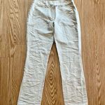 Hugo Buscati Designer Tan Silk Formal Pants Womens 6 Photo 1