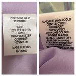 LPA NWT  REVOLVE Daniella Flutter Maxi Dress Sleeveless Pink Teal Abstract Size L Photo 8