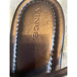 Vince Black Leather Square Toe Thong Strappy Flat Sandals Womens Size 8 Photo 3