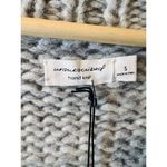 Unsubscribed Women’s Chunky Cardigan Small Gray Oversized Hand Knit Peru NWT Photo 6