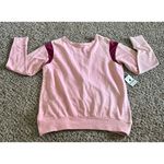 Pro Player NWT  Women's‎ Pink Maroon Active Sweatshirt Size Medium Photo 1