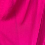 Badgley Mischka Collection Magenta Fluorescent Chiffon Strapless Gown 10 Photo 14