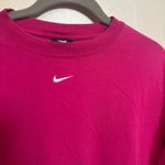 Nike Women’s T-Shirt Short Sleeve Swoosh 100% Cotton Fushia Pink Size Small Photo 1