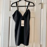 ZARA Sparkly Strap Little Black Dress LBD Size S NWT Photo 3