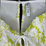 ASOS ASYOU Ruched Bust Cup Detail Cami Dress in Lime Eyelet Photo 9