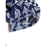 Rebecca B Blue White Romper One Piece Womens 2 Coastal Nautical Preppy Boho Photo 3