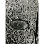 Womans Black Faux Suede Lace Up Platform Shoes Eu 40 Us 9.5/10 NWOT Photo 7