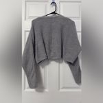 Forever 21  Gray Cropped Cardigan Photo 3
