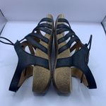 Josef Seibel Women's Natalya 01 Gladiator Sandals black leather size 37 US 6 Photo 4