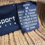 Liz Sport VTG Knit Sweater Vest Boho Western Grannycore Size Petite Medium PM Photo 6