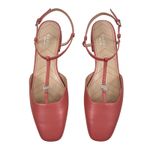 Gucci  Double GG T Strap Patent Leather Ballet Flat Pink Size 39.5 Photo 3
