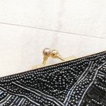 Vintage Black Beaded Evening Bag Photo 13