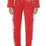 LF NWT Athleisure Red Track Pants & Cropped Jacket Photo 3