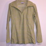 Columbia ! Gray and yellow fleece half zip pullover Photo 1