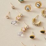 SheIn  Rhinestone Decor Faux Pearl Decor Earring Photo 4