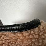 ANINE BING  Royce Pullover Sherpa Sweatshirt in Brown and Tan Photo 7