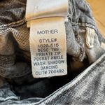 MOTHER SUPERIOR The Private Zip Pocket High Rise Cropped Wide Leg Jeans Size 28 Photo 10