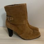 Laura Ashley  womens Selma brown suede ankle. Boots size 6 Photo 3