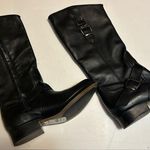 Steven By Steve Madden  black leather boots size 7 Photo 1