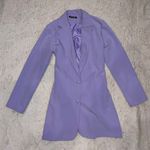 Boohoo Lilac Blazer Dress  Photo 1