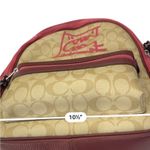 Coach NWOT  Vale Medium Charlie Backpack Signature Canvas With Rexy By Guang Yu Photo 5