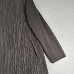 ZARA  Sweater Dress Womens Large Textured Long Sleeve Mock Neck Tunic Minimalist Photo 4