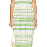 Tularosa NWT  Phila Maxi Dress in Green Multi Photo 0