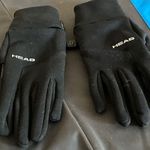 Head  Sleek Black Winter Gloves small Photo 0