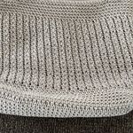 Frankie and Johnnie Textured Tan/beige Knitted Crossbody with Matching Wallet Tan Photo 6