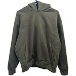 Pangaia Olive Green Heavyweight Organic Cotton Hoodie Lounge Active Streetwear Size L Photo 0