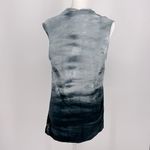 Michael Stars  Asymmetrical Sleeveless Tye Dye Blouse Women’s Size Medium in Blue Photo 4