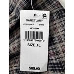 Sanctuary  Plaid Stretch Crop Pants Womens XL Elastic Waist Casual Career Trouser Photo 7