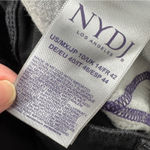 NYDJ  Black Barbara Bootcut Jeans Womens 10 High Rise Stretch Classic Denim Photo 6