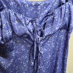 ZARA size large purple floral babydoll dress Photo 5