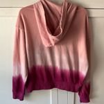 Wildfox  Ombré Tie Dye Pink Hoodie Sweater XS Photo 4