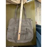 Kooba  Women's Purple Anguilla Leather Front Pocket Everette Tote Bag Photo 5