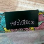 Wild Fable Women's Multicolor Floral Print High Rise Jean Shorts - Size 14 -NWT Photo 7