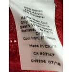 Chico's  Travelers Shirt Jacket Womens XL‎ 3 Light Papaya Coral Printed Mesh Photo 2