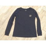 Ivory Ella NWOT  women's medium navy long sleeve shirt Photo 3