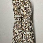 Saloni Paisley Silk Mini Dress 2 Black Photo 2