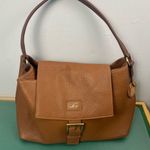 LENE Large Brown Leather and suede Hobo Bag/Shoulder Bag Photo 6