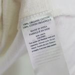 Faherty Ramona Organic Cotton Dress in Egret Size S Photo 5