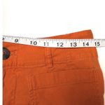 Maeve Anthropologie The Colette Wide Leg High Waisted Cropped Pants Orange Sz 6 Photo 5