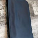 Boutique Blue Crocodile embossed large wristlet with wallet insert Photo 8