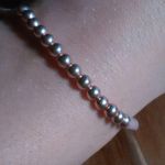 14K Rose Gold over Sterling Silver Boho Cord Bracelet Photo 0