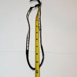 Lulu Dharma Necklace Twine Marble Bead 20" Signed Jewelry White Photo 5